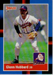 1988 Donruss Baseball Cards    314     Glenn Hubbard
